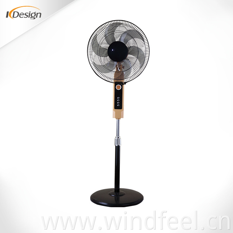 Top 16 inch colorful fixed rated pedestal fan low price good sale characteristic 6 blade pedestal fans